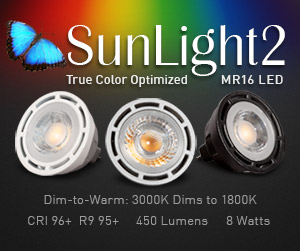 LTF News and Press Releases SunLight2 True Color Optimized MR16 LED Bulb Press Release LEDs Magazine