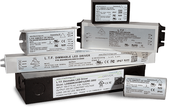 UniDriver Series Universal Input All in One Dimmable Constant Current Constant Voltage LED Drivers