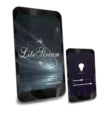 Lite Stream Mobile App Wireless Bluetooth Control and Dimming Lite Stream Mobile App Wireless Bluetooth Control and Dimming