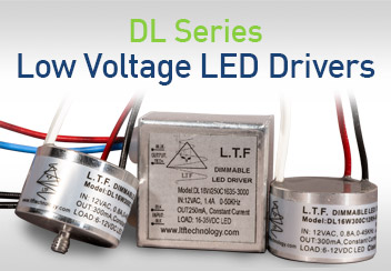 DL Series Low Voltage Dimmable LED Driver Series Smallest Size Form Factor Constant Current