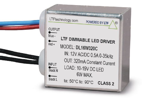 DL16W 12V DL26W 24V Low Voltage Dimmable LED Driver