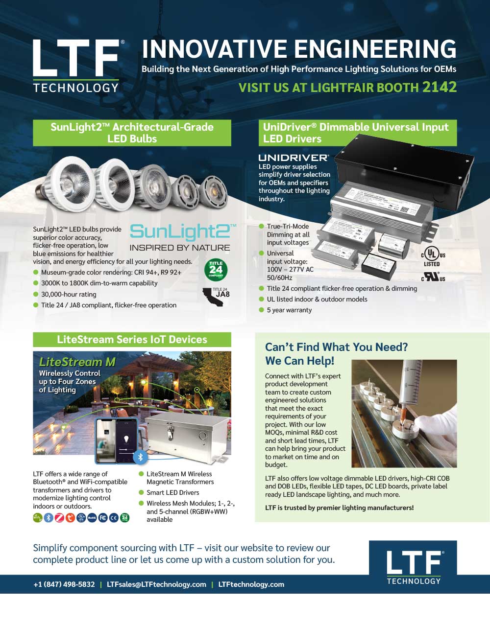 Lighting News ad
