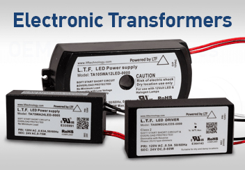 LTF No Minimun Load Electronic Transformers for LED and Halogen ELV 0-10V Dimmable