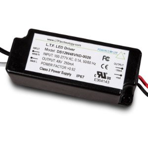 DS12W48V-0020 12W 48V Universal Input 100V-277V LED Power Supply