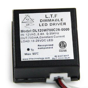 DL120W 12V DL220W 24V Low Voltage Dimmable LED Driver Spec Sheet