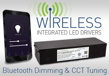 S.I. Series LED Drivers with Bluetooth Wireless Dimming and Control Single Dual Four Channel